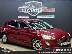 Red Used 2018 Ford Focus Titanium Hatchback | £8,495 (Fair price)