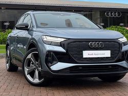 Blue Used 2025 Audi Q4 e-tron Black Edition SUV | £35,490 (Super price)