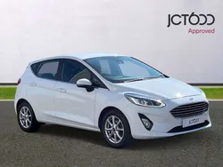 White Used 2017 Ford Fiesta Zetec Hatchback | £8,950 (Fair price)