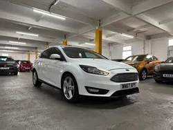 White Used 2017 Ford Focus Zetec Hatchback | £6,250 (Fair price)