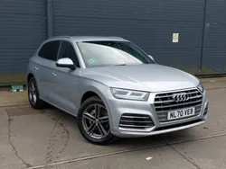 Silver Used 2020 Audi Q5 S-Line SUV | £23,498 (Good price)