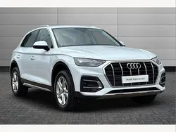 White Used 2021 Audi Q5 Sport SUV | £28,199 (Good price)