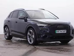 Black Used 2024 Audi Q4 e-tron Black Edition SUV | £37,995 (Fair price)