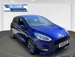 Blue Used 2018 Ford Fiesta ST-Line Hatchback | £8,295 (Fair price)