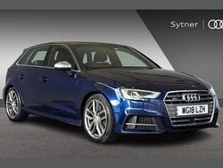 Blue Used 2018 Audi S3 Sportback Hatchback | £21,000