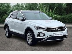 White New 2025 VW T-Roc Style SUV | £30,775 (Good price)