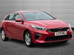 Red Used 2021 Kia Ceed 2 Hatchback | £12,995 (Fair price)