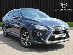 Blue Used 2019 Lexus RX450h SUV | £23,385 (Good price)