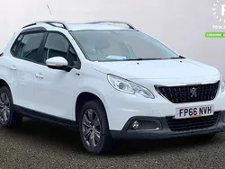 White Used 2017 Peugeot 2008 Active SUV | £6,699 (Good price)