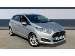 Silver Used 2016 Ford Fiesta Zetec Hatchback | £6,137 (Fair price)