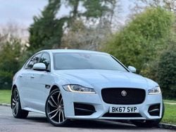 White Used 2017 Jaguar XF R-Sport Sedan | £8,250 (Fair price)