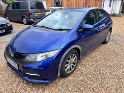 Blue Used 2012 Honda Civic ES Hatchback | £2,750 (Fair price)