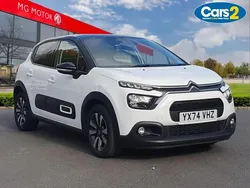 White Used 2024 Citroën C3 PureTech Hatchback | £13,595 (Fair price)