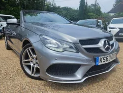 Silver Used 2014 Mercedes E350 AMG Cabriolet | £10,490 (Fair price)