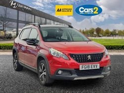 Red Used 2018 Peugeot 2008 GT-line SUV | £8,990 (Fair price)