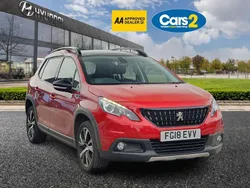 Red Used 2018 Peugeot 2008 GT-line SUV | £9,990 (Fair price)