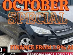 Black Used 2015 Ford Kuga Zetec SUV | £6,787 (Good price)
