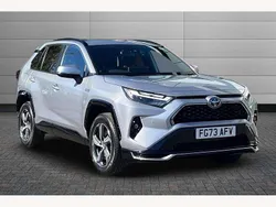 Silver Used 2023 Toyota RAV4 Hybrid Design SUV | £34,299 (A bit pricey)