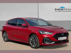 Red Used 2023 Ford Focus ST-Line Hatchback | £17,750 (A bit pricey)