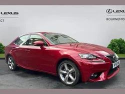 Red Used 2015 Lexus IS300h Sedan | £15,718 (Fair price)