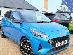Turquoise Used 2020 Hyundai i10 Premium Hatchback | £10,995 (Fair price)