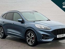 Blue Used 2022 Ford Kuga ST-Line X SUV | £20,185 (Fair price)