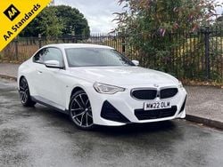 White Used 2022 BMW 220 M Sport Coupe | £24,495 (Fair price)