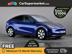 Blue Used 2022 Tesla Model Y Long Range AWD SUV | £24,397 (Fair price)