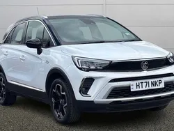 White Used 2022 Vauxhall Crossland Ultimate SUV | £12,699 (Good price)