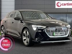 Black Used 2021 Audi e-tron S-Line SUV | £20,990 (Fair price)