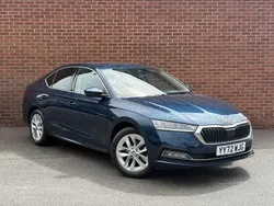 Blue Used 2022 Skoda Octavia SE L Hatchback | £17,790 (Fair price)