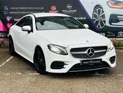 White Used 2019 Mercedes E220 AMG line Coupe | £16,200 (Fair price)