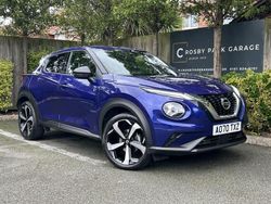 Blue Used 2020 Nissan Juke Tekna SUV | £16,500 (Fair price)