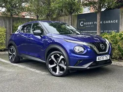 Blue Used 2020 Nissan Juke Tekna SUV | £16,500 (Fair price)