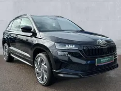Black Used 2024 Skoda Karoq SportLine SUV | £27,883 (Super price)