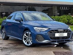 Blue New 2025 Audi A3 S-Line Sedan | £31,925 (Good price)