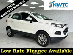 White Used 2017 Ford Ecosport Zetec SUV | £5,695 (Fair price)