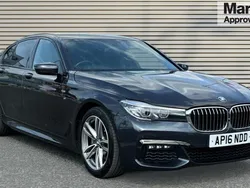 Grey Used 2016 BMW 730 M Sport Sedan | £17,680 (Fair price)