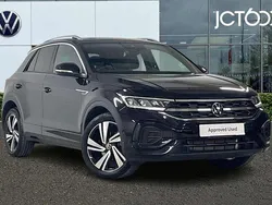 Black Used 2023 VW T-Roc R-line SUV | £25,497 (Fair price)