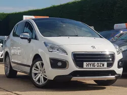 White Used 2016 Peugeot 3008 Allure Hatchback | £9,495 (Super price)