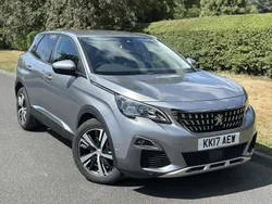 Grey Used 2017 Peugeot 3008 Allure SUV | £8,490 (Fair price)