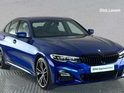 Blue Used 2021 BMW 330e M Sport Sedan | £23,800 (Fair price)