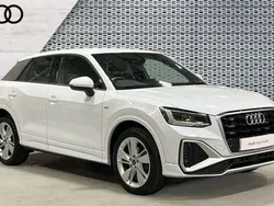Glacier white metallic Used 2021 Audi Q2 S-Line SUV | £20,648 (Fair price)