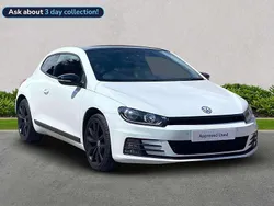 White Used 2017 VW Scirocco Black Edition Coupe | £10,487 (Fair price)