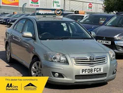 Silver Used 2008 Toyota Avensis Hatchback | £3,275 (Fair price)