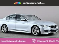 Silver Used 2017 BMW 330 M Sport Sedan | £16,197 (Good price)