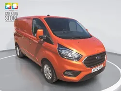 Orange Used 2022 Ford Transit Custom Limited Van | £21,999 (Fair price)