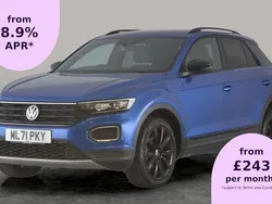 Blue Used 2021 VW T-Roc Black Edition SUV | £17,435 (Fair price)