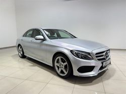 Silver Used 2014 Mercedes C250 AMG line Sedan | £12,500 (Fair price)