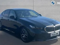 Black sapphire Used 2024 BMW 530e M Sport Sedan | £41,976